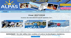 Desktop Screenshot of alpas.fr