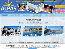 Tablet Screenshot of alpas.fr